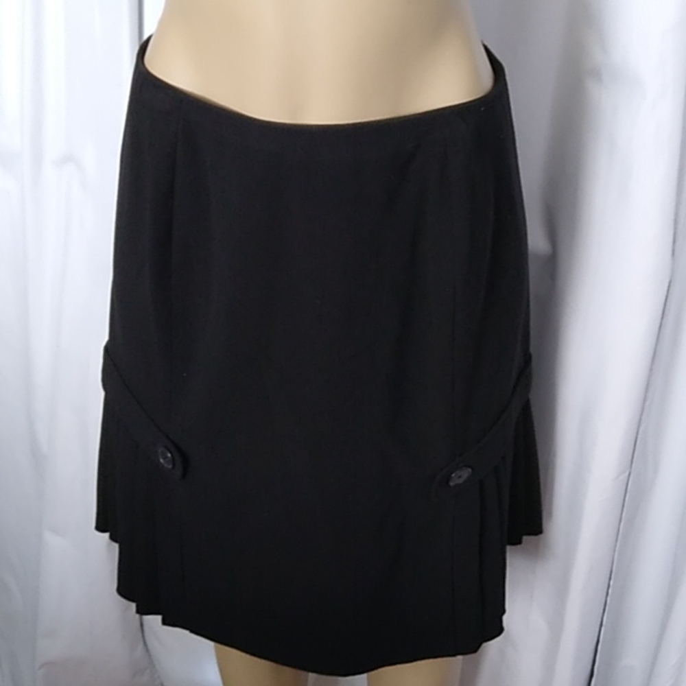 Larry Levine kick pleat skirt - size 8